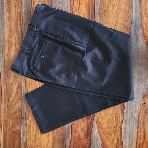 Savane, Men's Dress Pants, Navy Blue, 38 Waist, 32 Length, 100% Cotton - Picture 2 of 7